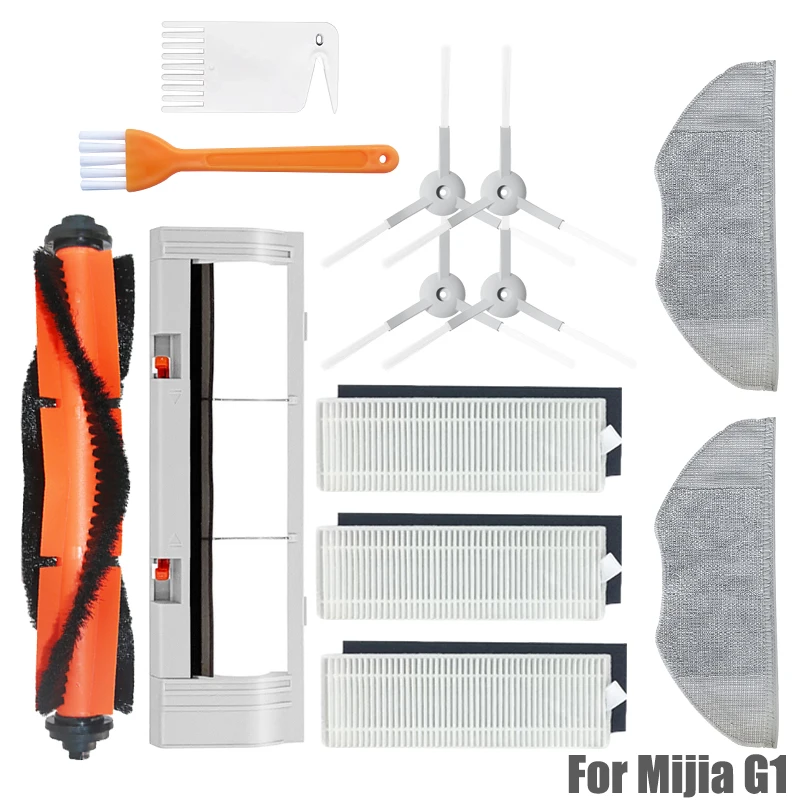 Main Brush Side Brush Hepa Filter Mop Cloth Spare Parts For Xiaomi Mijia G1 MJSTG1 Mi Robot Vacuum-Mop Essential Accessories
Main Brush Side Brush Hepa Filter Mop Cloth Spare Parts For Xiaomi Mijia G1 MJSTG1 Mi Robot Vacuum-Mop Essential Accessories