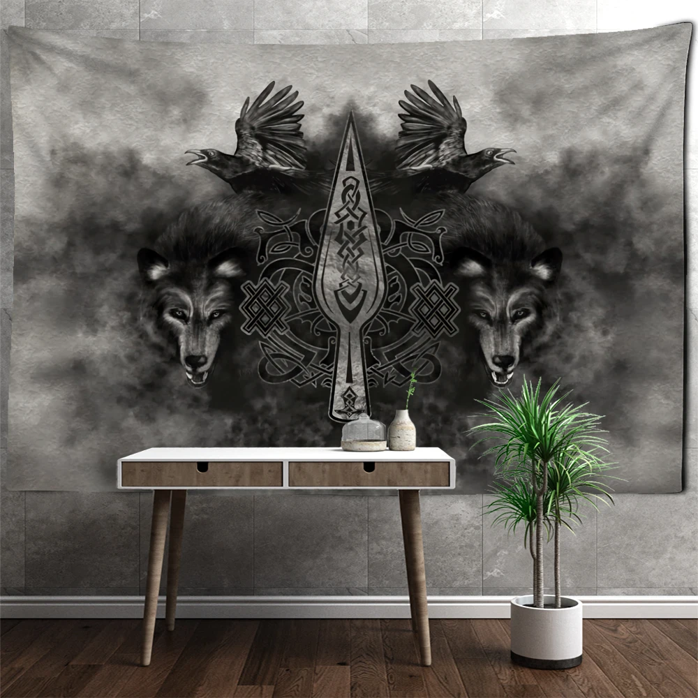 Home Decor Viking Rune Art Tapestry Wall Hanging Magic Beach Mat Bohemian Hippie TAPIZ Dormitory Living Room Background Cloth
Home Decor Viking Rune Art Tapestry Wall Hanging Magic Beach Mat Bohemian Hippie TAPIZ Dormitory Living Room Background Cloth
