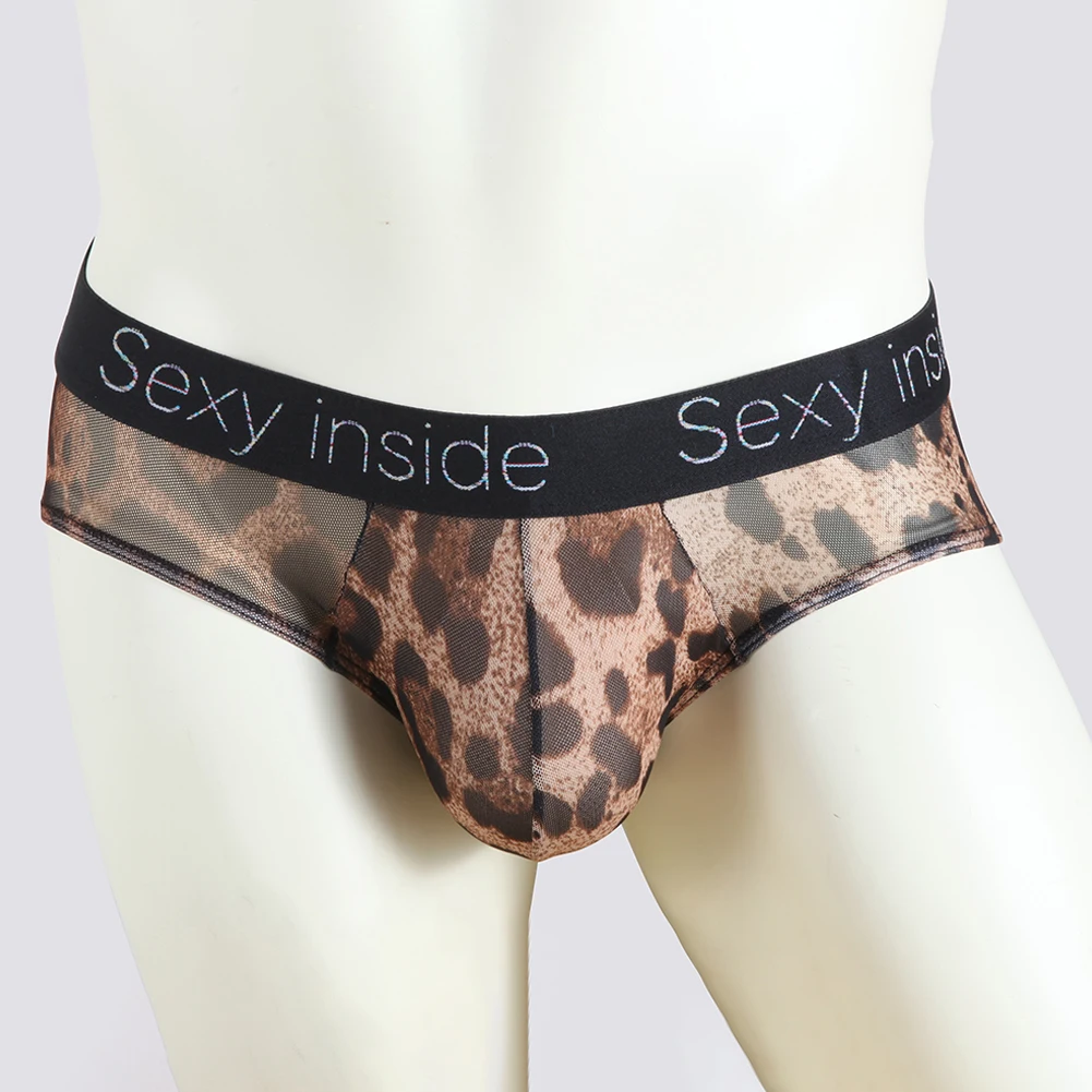 Zebra-stripe Mens Sexy Fierce Brief Underpants Low Rise Waist Pouch Enhancing Sheer Underwear See Through Breathable Panties
Zebra-stripe Mens Sexy Fierce Brief Underpants Low Rise Waist Pouch Enhancing Sheer Underwear See Through Breathable Panties