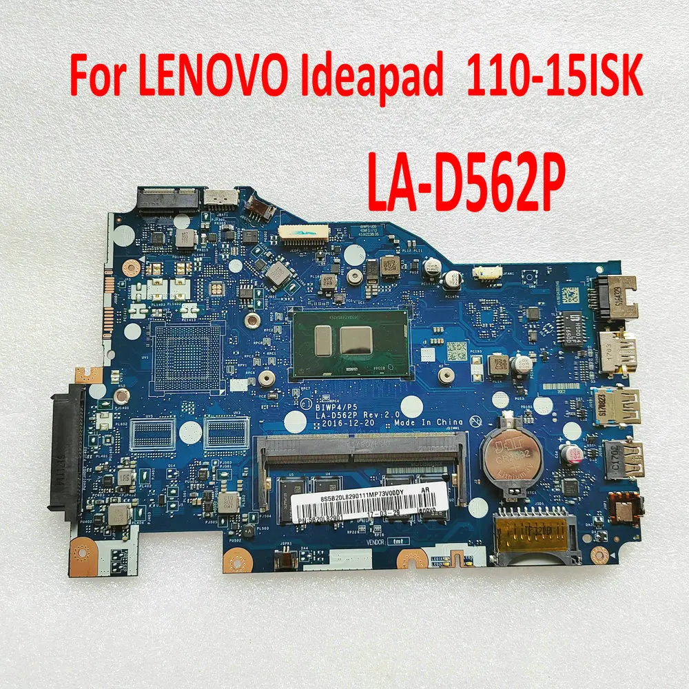 LA-D562P для Lenovo Ideapad 110-15ISK ноутбук BIWP4/P5 LA-D562P материнская плата 4GB-RAM DDR4 материнская плата для ноутбука 100% ОК
LA-D562P для Lenovo Ideapad 110-15ISK ноутбук BIWP4/P5 LA-D562P материнская плата 4GB-RAM DDR4 материнская плата для ноутбука 100% ОК