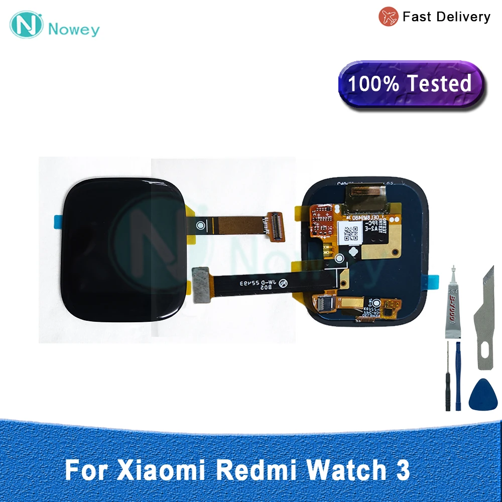 Original LCD Screen for Xiaomi Redmi Watch 3 LCD with Digitizer Full Assembly Watch Screen Repair Replacement Part
Original LCD Screen for Xiaomi Redmi Watch 3 LCD with Digitizer Full Assembly Watch Screen Repair Replacement Part