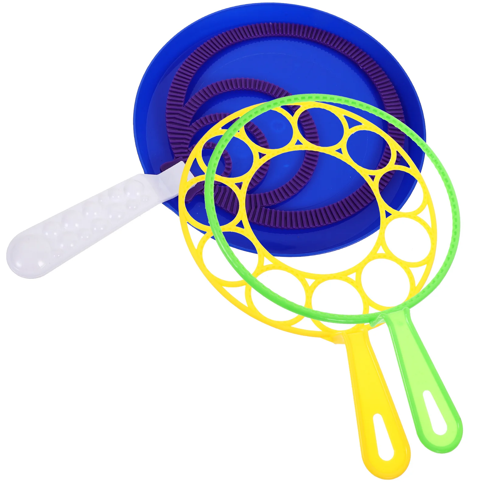 Portable Bubble Wands Bubble Maker Rings Bubble Blowing Tools Outdoor Fun Parent-Child Interactive Toy Random Color
Portable Bubble Wands Bubble Maker Rings Bubble Blowing Tools Outdoor Fun Parent-Child Interactive Toy Random Color