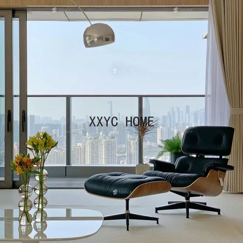 Chair Genuine Leather Nordic Single-Seat Sofa Chair Modern Minimalist Rotating Leisure Chair
Chair Genuine Leather Nordic Single-Seat Sofa Chair Modern Minimalist Rotating Leisure Chair