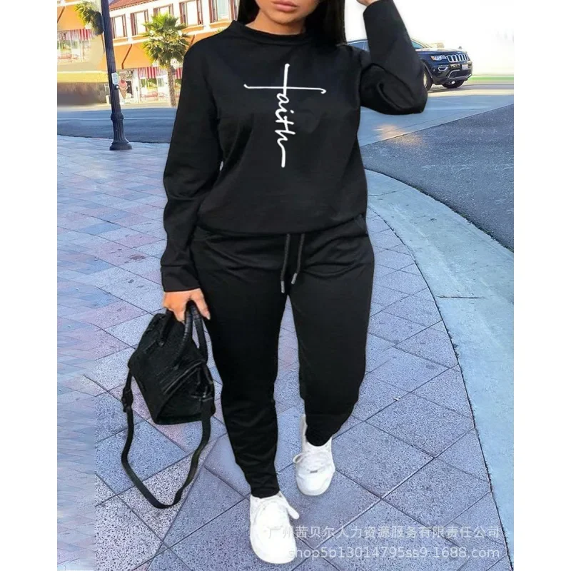 Two Piece Sets Outfits Pencil Pants Clothing Y2K Women's Sweater Sets Letter Rhinestone Casual Top Pockets Trousers Suit
Two Piece Sets Outfits Pencil Pants Clothing Y2K Women's Sweater Sets Letter Rhinestone Casual Top Pockets Trousers Suit