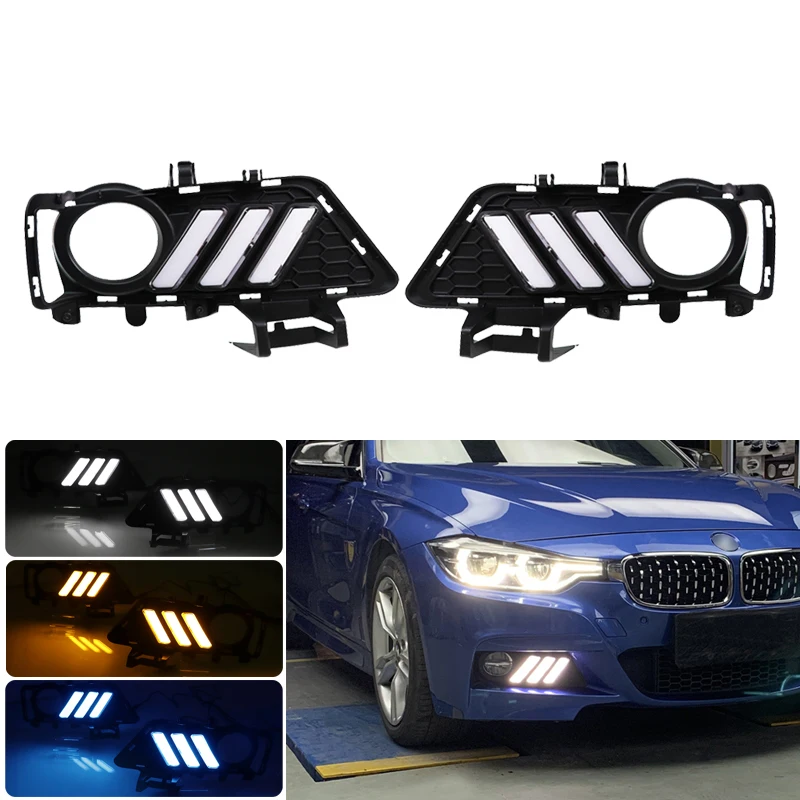 Светодиодная лампа s для BMW 3-Series F30 F35 2013-2019 12 В, функция белого светодиода DRL, янтарсветильник динамический поворотный свет, синий ночник
Светодиодная лампа s для BMW 3-Series F30 F35 2013-2019 12 В, функция белого светодиода DRL, янтарсветильник динамический поворотный свет, синий ночник