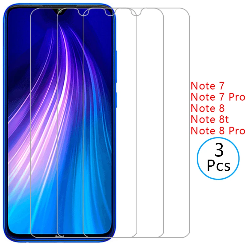 Защитное закаленное стекло для xiaomi redmi note 7 8 pro 8t защита экрана на note7 note8 not 8pro