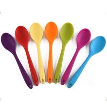 Colorful Silicone Spoon Heat Resistant Non-stick Rice Spoons Kitchenware Tableware Learning Spoon Cooking Kitchen Tool
Colorful Silicone Spoon Heat Resistant Non-stick Rice Spoons Kitchenware Tableware Learning Spoon Cooking Kitchen Tool