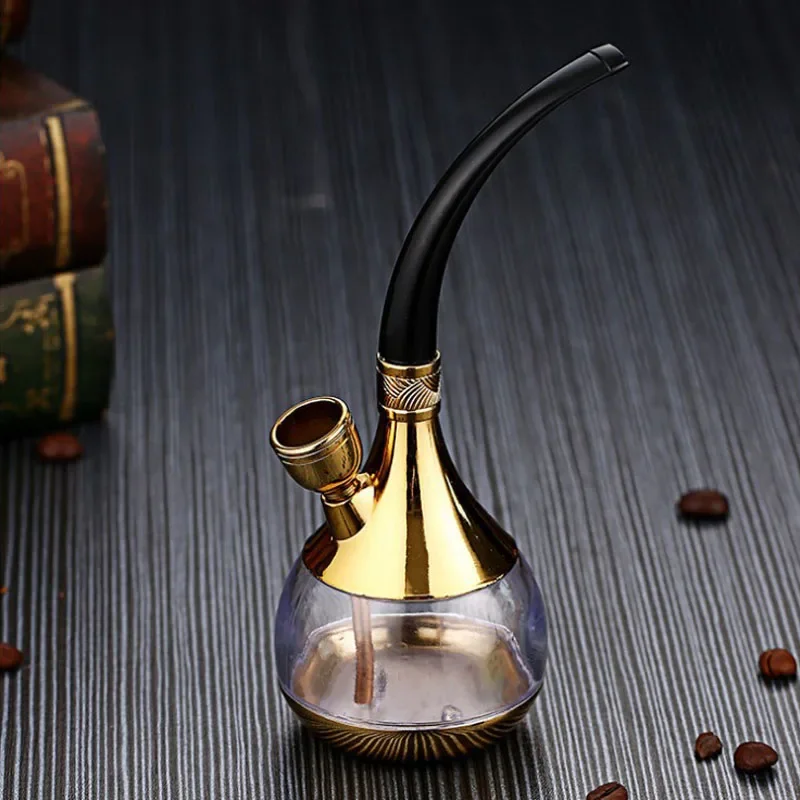 

High Quality Mini Hookah Mini Pipe Small Tobacco Pipe Shisha Pipes Cigarette Holder Smoking accessories Narguile Smok Mouthpiece