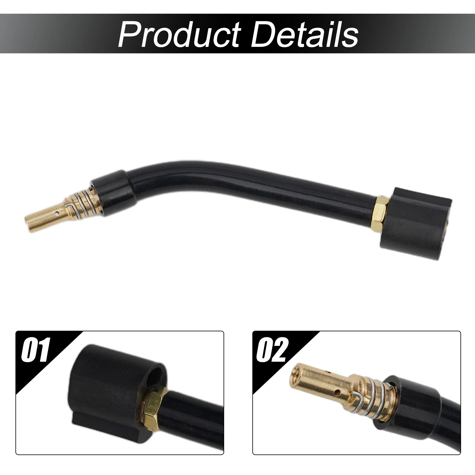 Rotatable Angle Flexible Swan Neck Lightweight Parts Spare Study Easy Installation For Vulcan 140 215 63616 63617
Rotatable Angle Flexible Swan Neck Lightweight Parts Spare Study Easy Installation For Vulcan 140 215 63616 63617