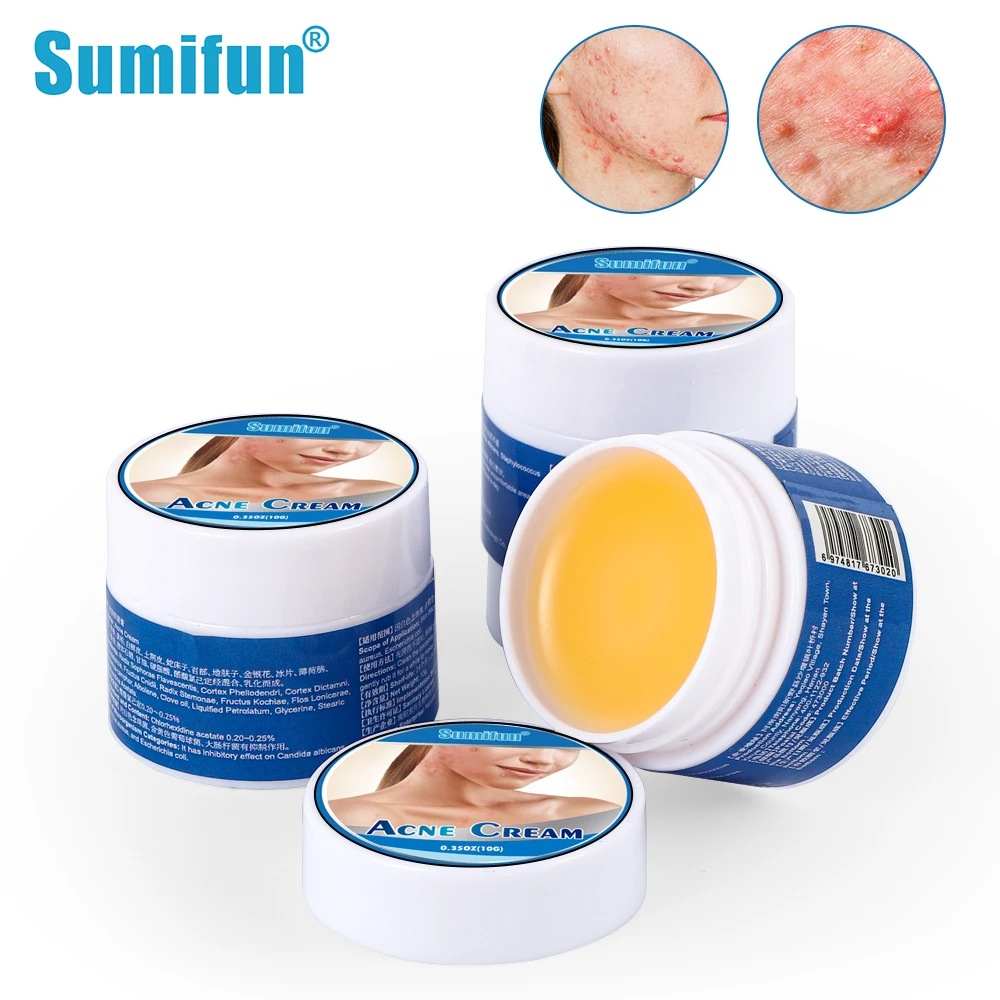 10g Sumifun Acne Removal Cream Face Deep Cleansing Pimple Pits Pustule Treatment Ointment Herbal Moisturizing Gel Beauty Health
10g Sumifun Acne Removal Cream Face Deep Cleansing Pimple Pits Pustule Treatment Ointment Herbal Moisturizing Gel Beauty Health