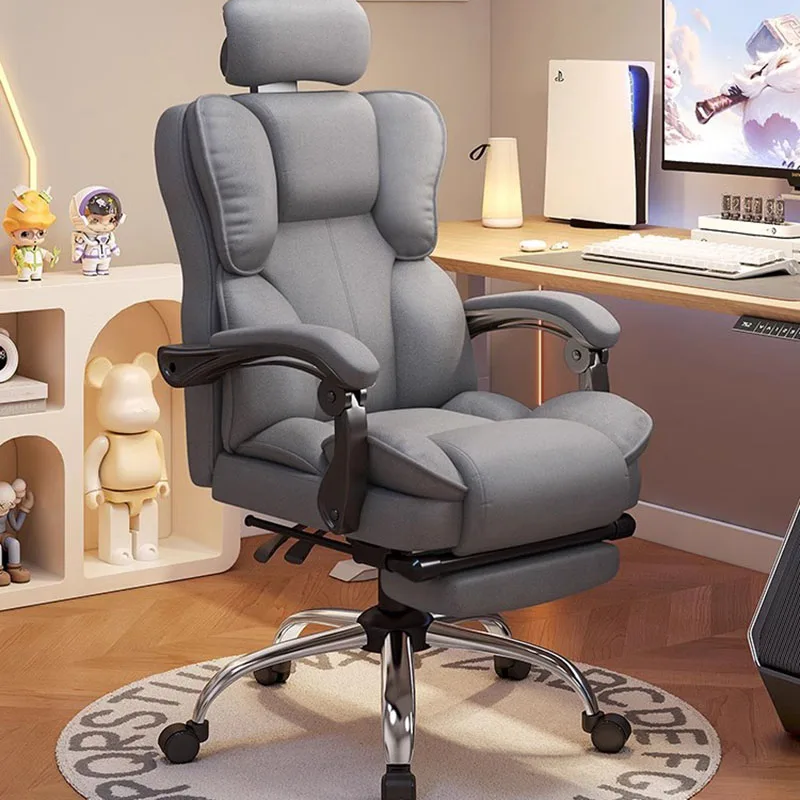 

Luxury Swivel Office Chair Glides Boys Living Room Comfy Desk Chair Aesthetic Bedrooms Cadeira De Escritorios Decoration