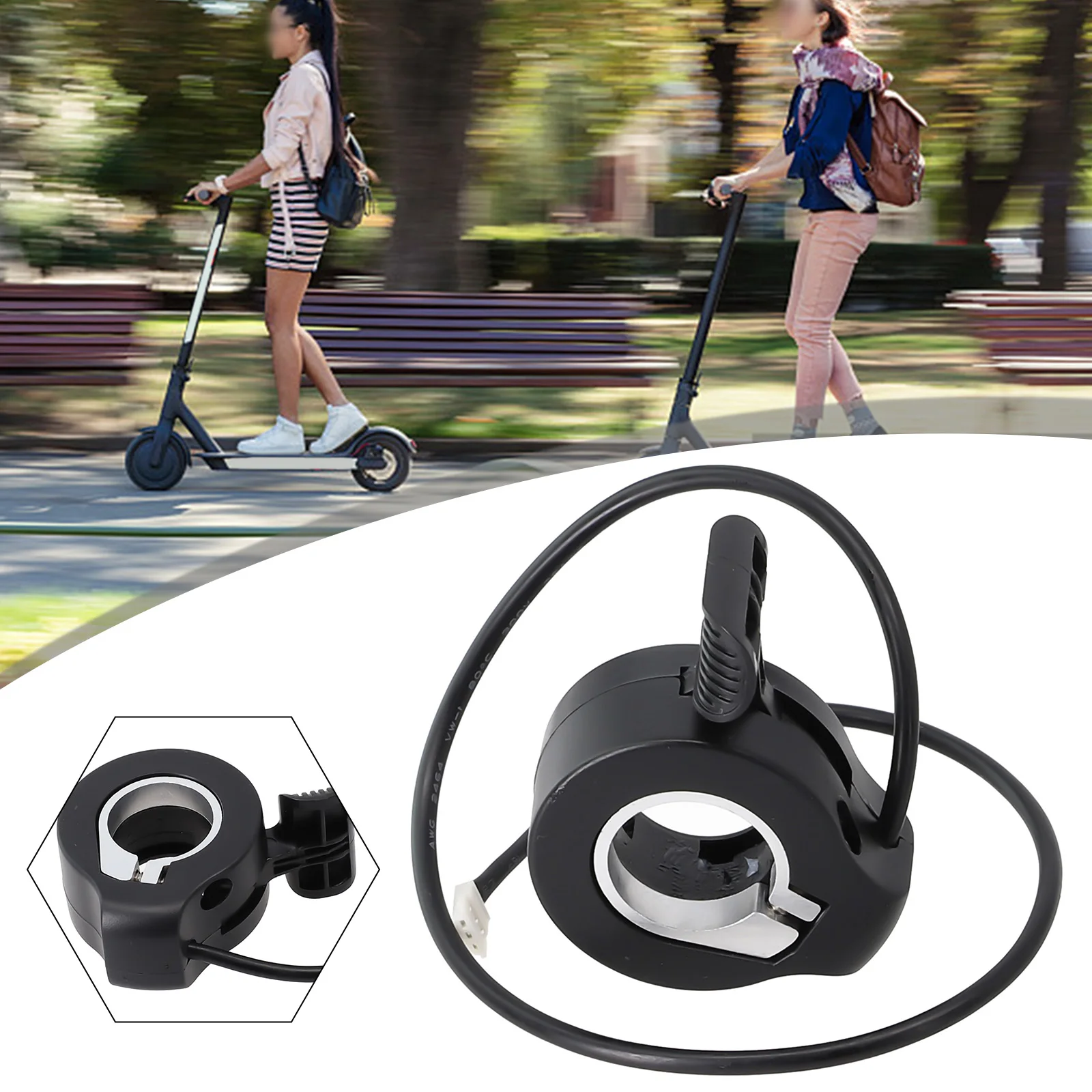 Electric Scooter Thumb Throttle Accelerator Non-slip Waterproof Finger Hall Sensor Accelerator With Raised Stripe
Electric Scooter Thumb Throttle Accelerator Non-slip Waterproof Finger Hall Sensor Accelerator With Raised Stripe