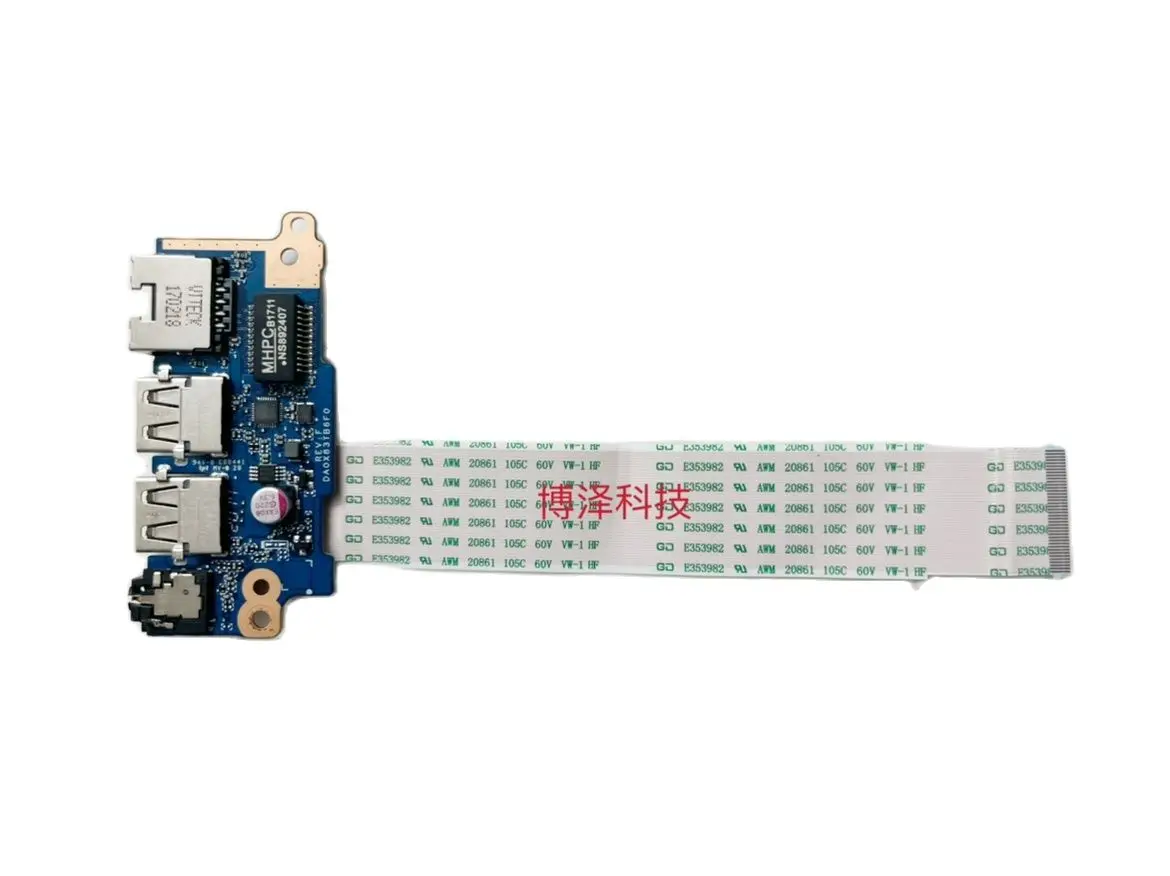 MLLSE в наличии Оригинальная для HP ProBook 450 455 G4 USB аудио Плата DA0X83TB6F0 REV:F с гибким кабелем Быстрая доставка
MLLSE в наличии Оригинальная для HP ProBook 450 455 G4 USB аудио Плата DA0X83TB6F0 REV:F с гибким кабелем Быстрая доставка