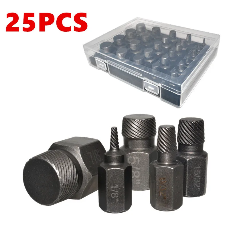 25pcs hexagonal handle screw extractor sliding screw bolt extractor tool caixa de ferramentas completa
25pcs hexagonal handle screw extractor sliding screw bolt extractor tool caixa de ferramentas completa