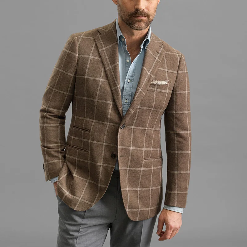Men's Suit Jacket Spring And Autumn New European And American Fashion Business British Casual Plus-Size Suit
Men's Suit Jacket Spring And Autumn New European And American Fashion Business British Casual Plus-Size Suit
