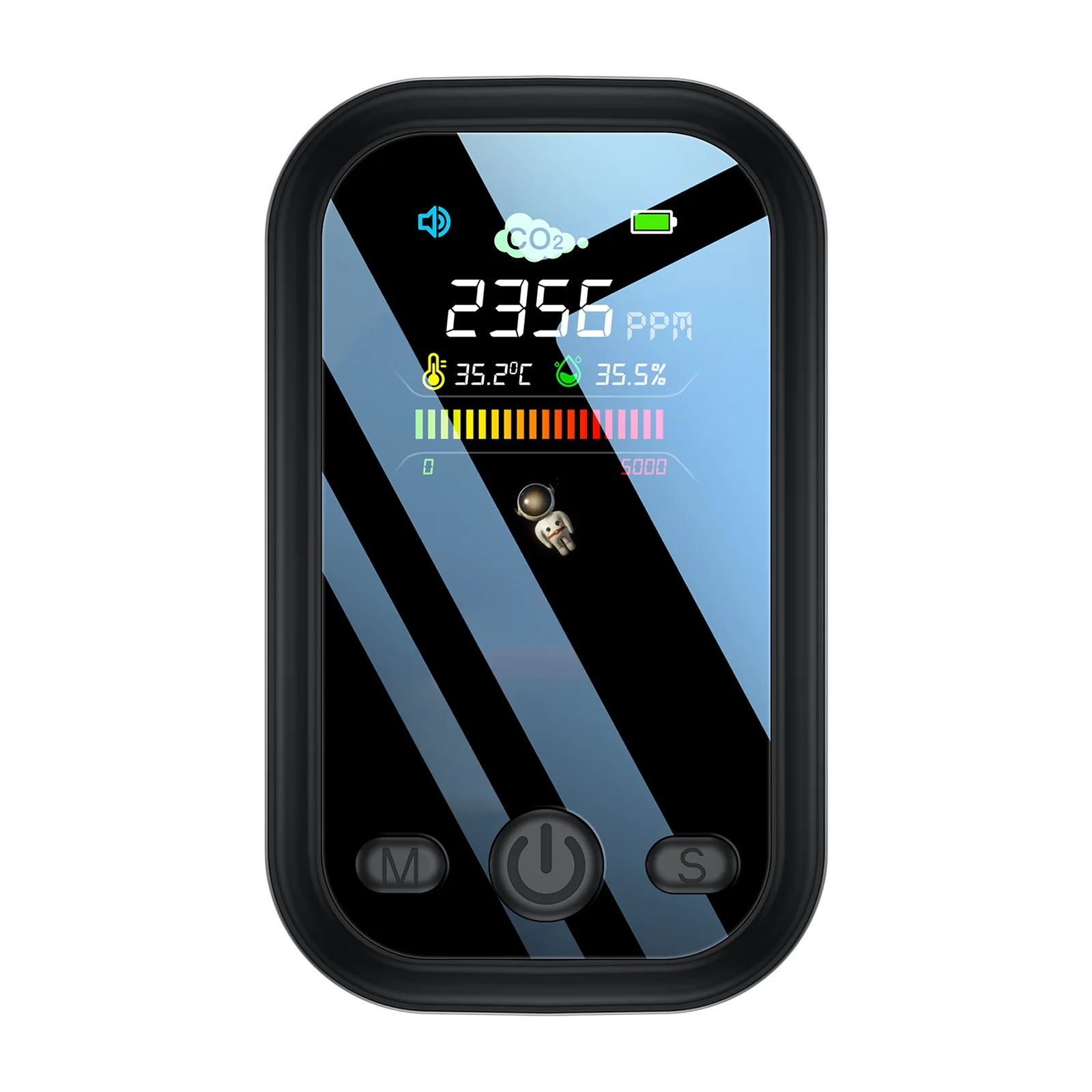 MINI CO2 Detector LCD HD Display Multi-Function Mini Air Quality Monitor Temperature Humidity Tester
MINI CO2 Detector LCD HD Display Multi-Function Mini Air Quality Monitor Temperature Humidity Tester