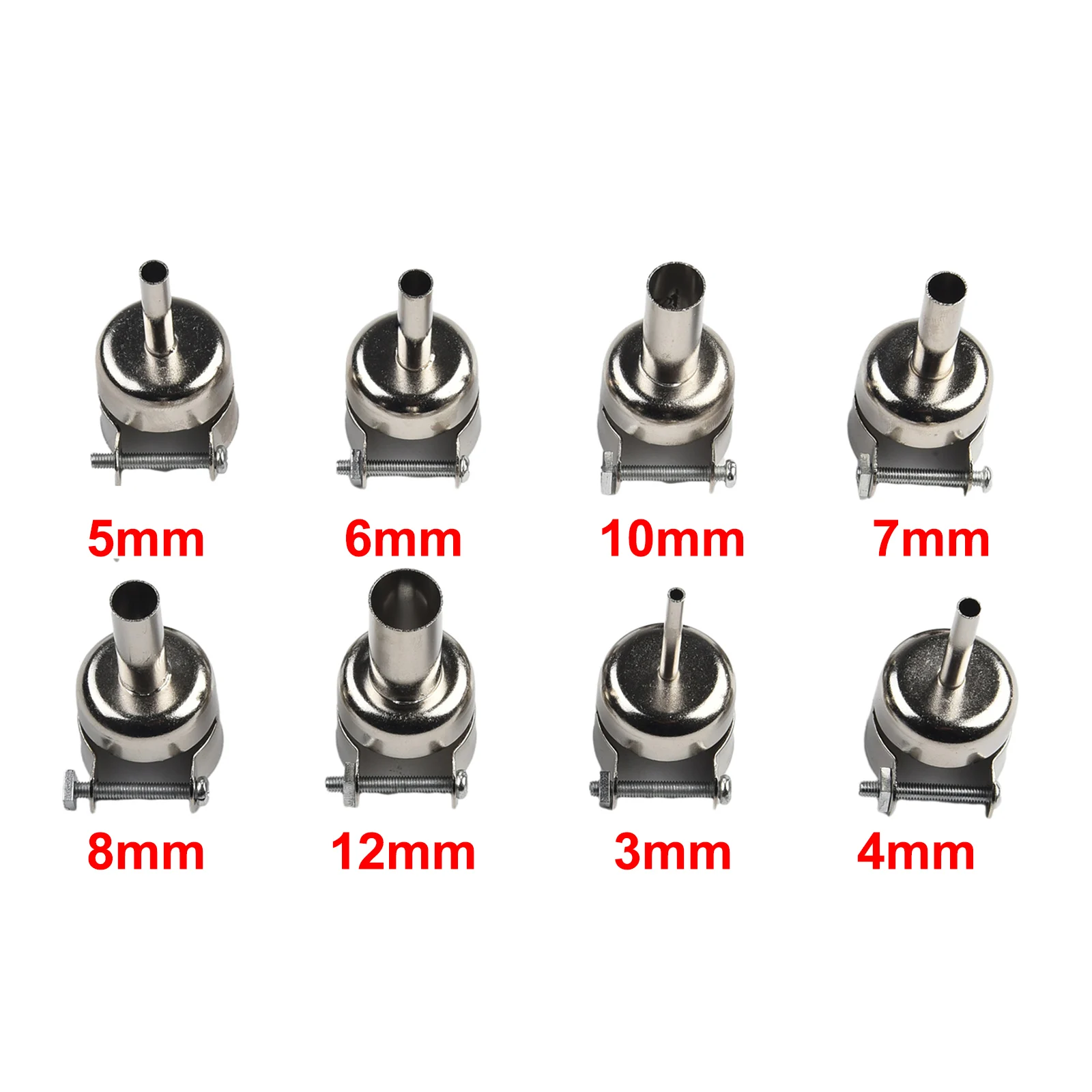 1-6PCS Universal Hot Air Station Round Nozzles Soldering Welding Tool For 850 852D 898 Soldering Station Hot Air Welding Nozzle
1-6PCS Universal Hot Air Station Round Nozzles Soldering Welding Tool For 850 852D 898 Soldering Station Hot Air Welding Nozzle