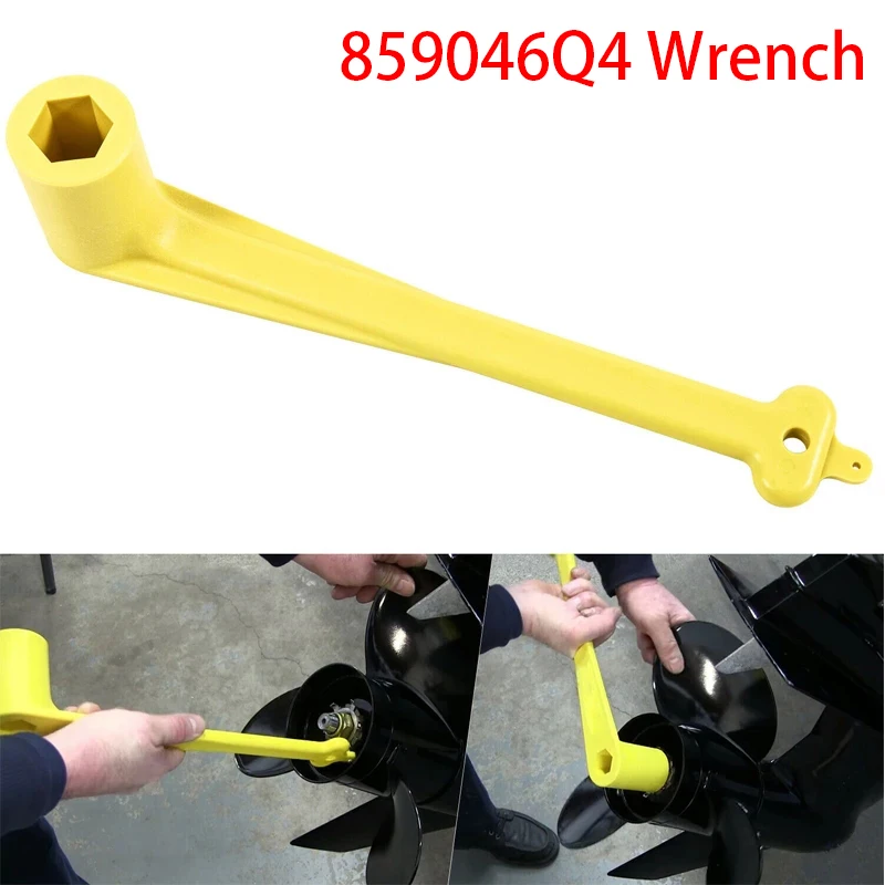 

TM Boat Tools 91-859046Q4 Polymer Propeller Wrench 1-1/16" Nut Wrench for Mercury Mercruiser Rustproof Plastic (27mm)