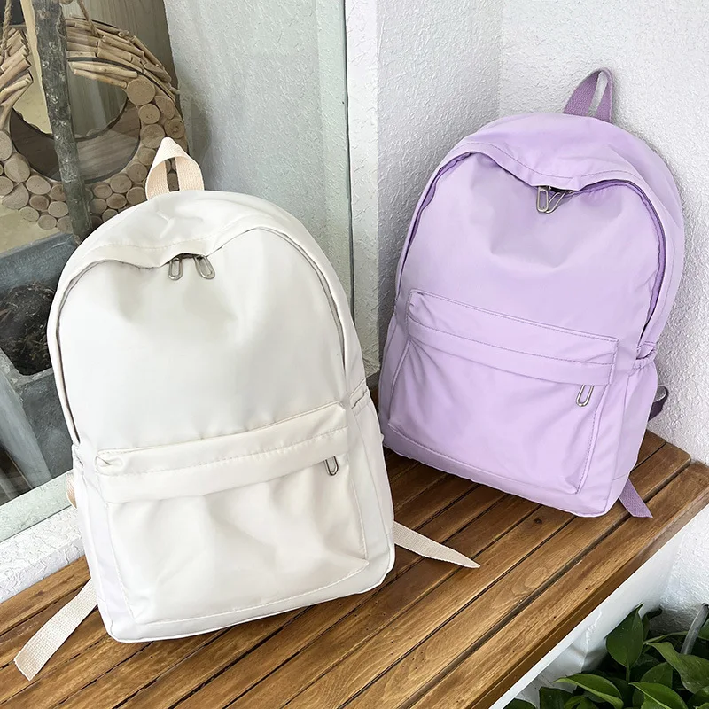 Ins Backpack Korean Large Capacity Travel Bag Solid Color Junior High School Student Backpack Unisex Outdoor Couple Backpack
Ins Backpack Korean Large Capacity Travel Bag Solid Color Junior High School Student Backpack Unisex Outdoor Couple Backpack