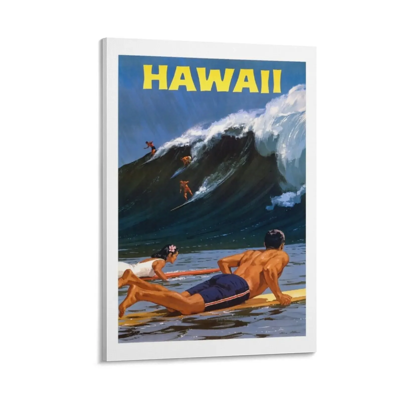 Hawaii Vintage Travel Poster Restored Canvas Painting large paintings modern living room decoration anime room decor
Hawaii Vintage Travel Poster Restored Canvas Painting large paintings modern living room decoration anime room decor