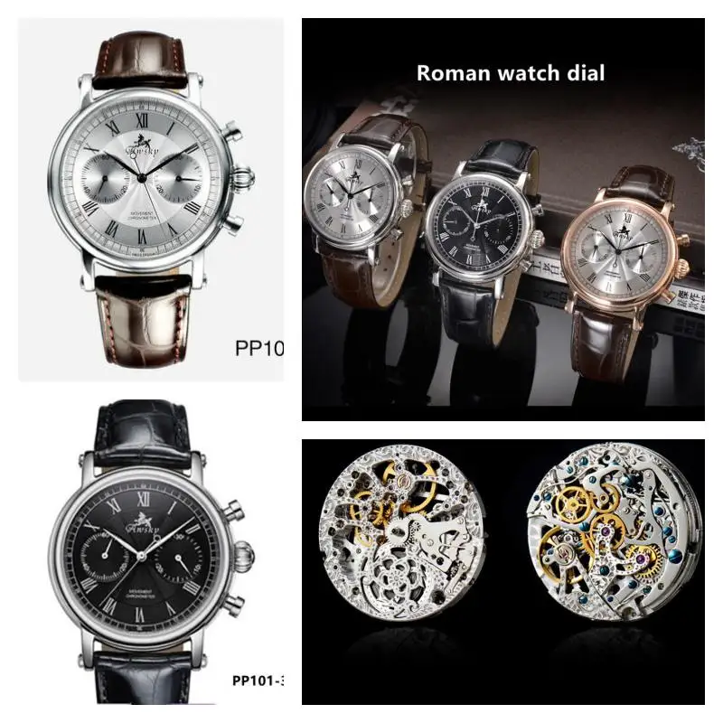 Luxury Chronograph Business Sapphire Crystal Men Mechanical Automatic Skeleton Transparent Back Genuine Leather Watch
Luxury Chronograph Business Sapphire Crystal Men Mechanical Automatic Skeleton Transparent Back Genuine Leather Watch