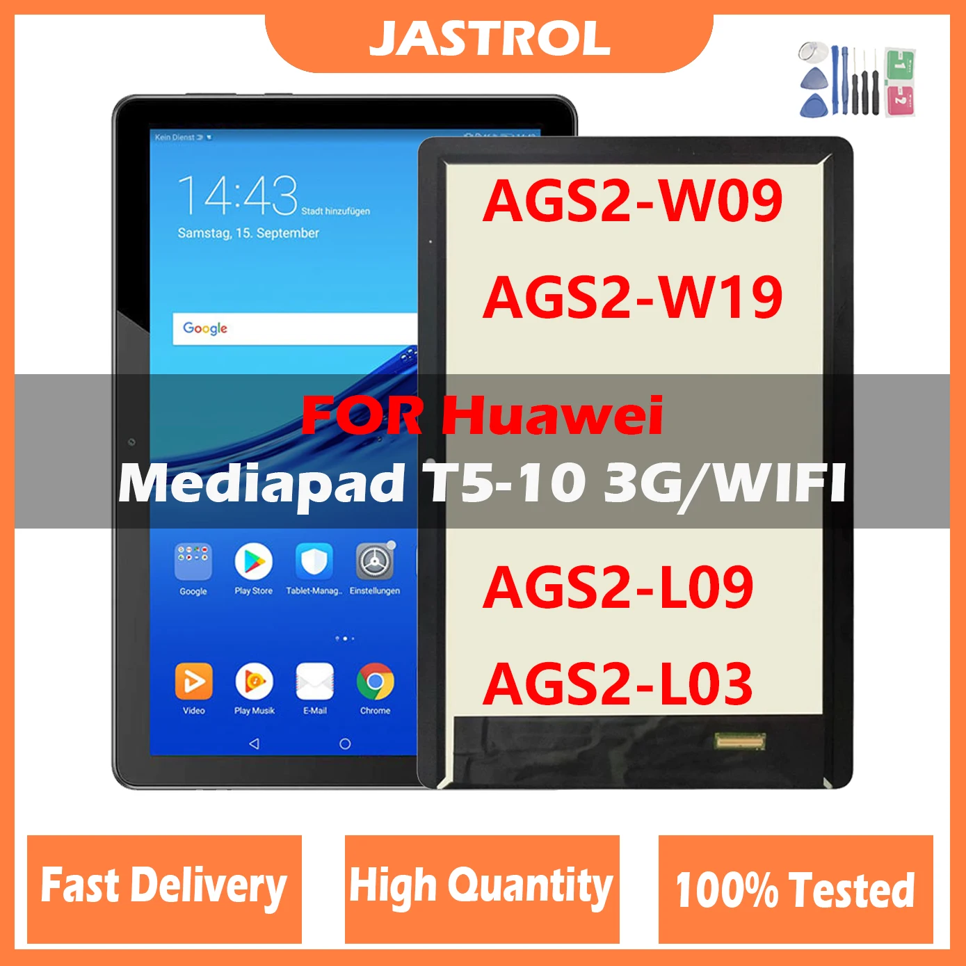 Оригинальный 10,1 дюймовый ЖК-дисплей для Huawei MediaPad T5 AGS2-L09 AGS2-W09 AGS2-L03 AGS2-W19 ЖК-дисплей с сенсорным экраном и дигитайзером в сборе + инструмент
Оригинальный 10,1 дюймовый ЖК-дисплей для Huawei MediaPad T5 AGS2-L09 AGS2-W09 AGS2-L03 AGS2-W19 ЖК-дисплей с сенсорным экраном и дигитайзером в сборе + инструмент