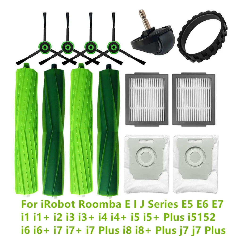 

Hepa Filter Side Brush For iRobot Roomba E I J Series E5 E6 E7 i1 i1+ i2 i3 i3+ i4 i4+ i5 i5+ Plus i6 i6+ i7 i7+ i7 Plus i8 j7