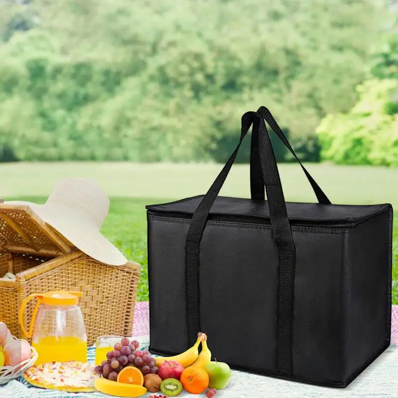 Waterproof Insulated Bag Folding Picnic Food Drink Boxes Thermal Bag Portable Food Delivery Boxes Pizza Food Bags with 65-70L
Waterproof Insulated Bag Folding Picnic Food Drink Boxes Thermal Bag Portable Food Delivery Boxes Pizza Food Bags with 65-70L