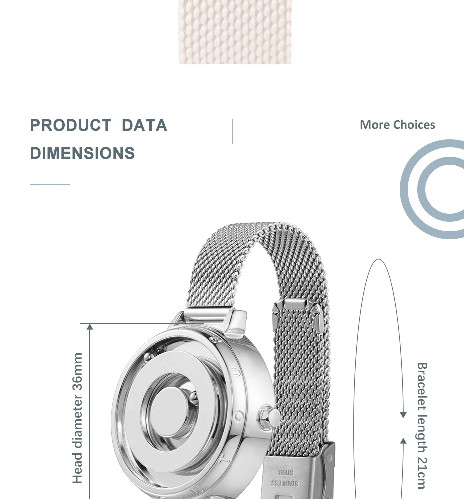 Eutour New Original Magnetic Rosegold Trend Women's Watch Female Student Quartz Minimalist Plant Fashion Stainless Steel Belt Eutour New Original Magnetic Rosegold Trend Women's Watch Female Student Quartz Minimalist Plant Fashion Stainless Steel Belt