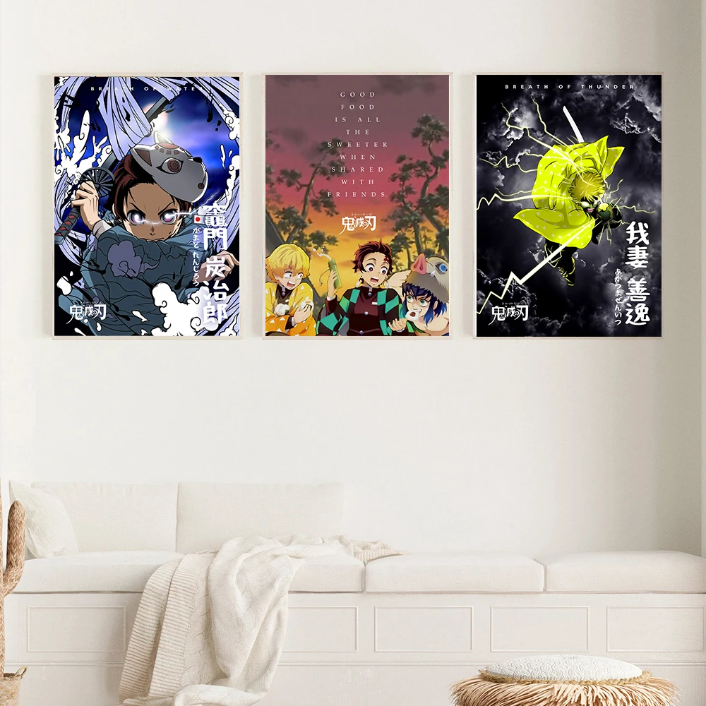 Modern Anime Demon Slayer Posters Kamado Tanjirou Printable Wall Art Colorful Character Canvas Painting Kids Room Bedroom Decor
Modern Anime Demon Slayer Posters Kamado Tanjirou Printable Wall Art Colorful Character Canvas Painting Kids Room Bedroom Decor