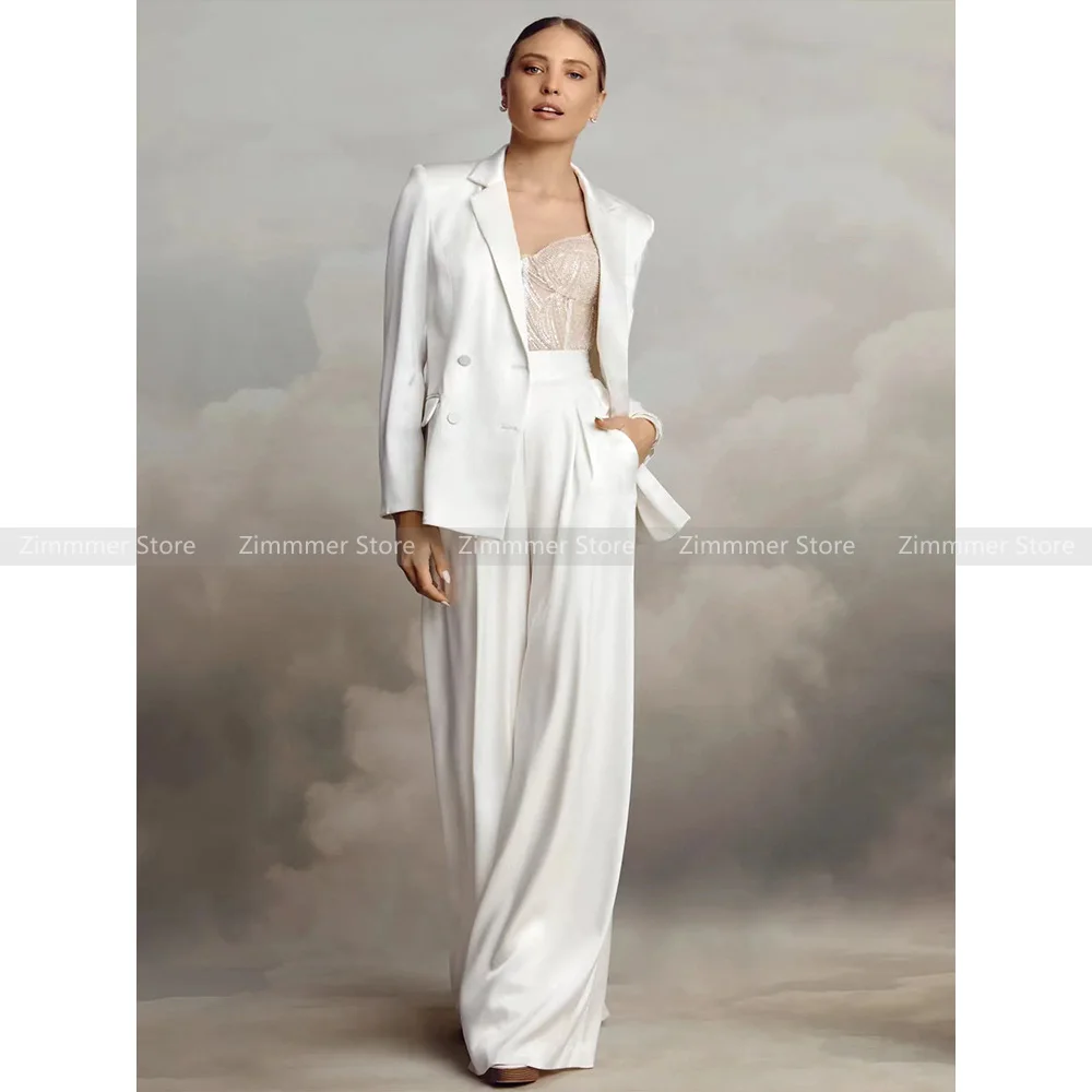 High Quality! Senior sense of temperament commuting versatile double-breasted retro white blazer women
High Quality! Senior sense of temperament commuting versatile double-breasted retro white blazer women
