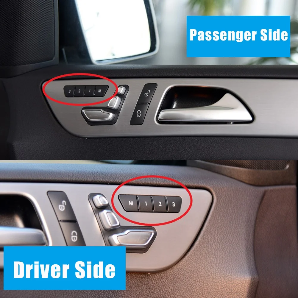 Carbon Fiber Car Interior Door Handle Panel Cover Trim Strip for Mercedes Benz W166 ML GL 2012-2015 GLS GLE 2016-2019
Carbon Fiber Car Interior Door Handle Panel Cover Trim Strip for Mercedes Benz W166 ML GL 2012-2015 GLS GLE 2016-2019