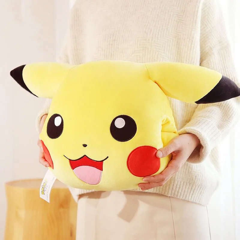 Pikachu Cartoon Hand Warmer Pillow Kawaii Anime Model Cover Hands Sofa Cushion Girl Office Lunch Break Neck Pillow Festival Gift
Pikachu Cartoon Hand Warmer Pillow Kawaii Anime Model Cover Hands Sofa Cushion Girl Office Lunch Break Neck Pillow Festival Gift