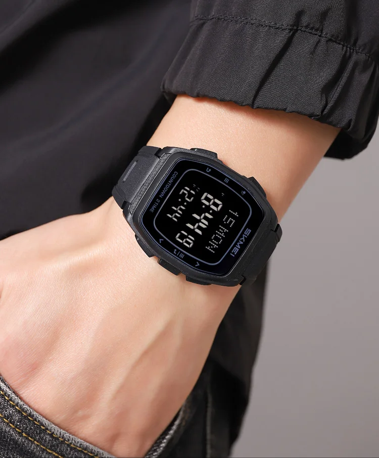 SKMEI 2441 LED Display Electronic Mens Wristwatches Waterproof Countdown Sport Watch for Men Military Digital Clock Reloj Hombre SKMEI 2441 LED Display Electronic Mens Wristwatches Waterproof Countdown Sport Watch for Men Military Digital Clock Reloj Hombre