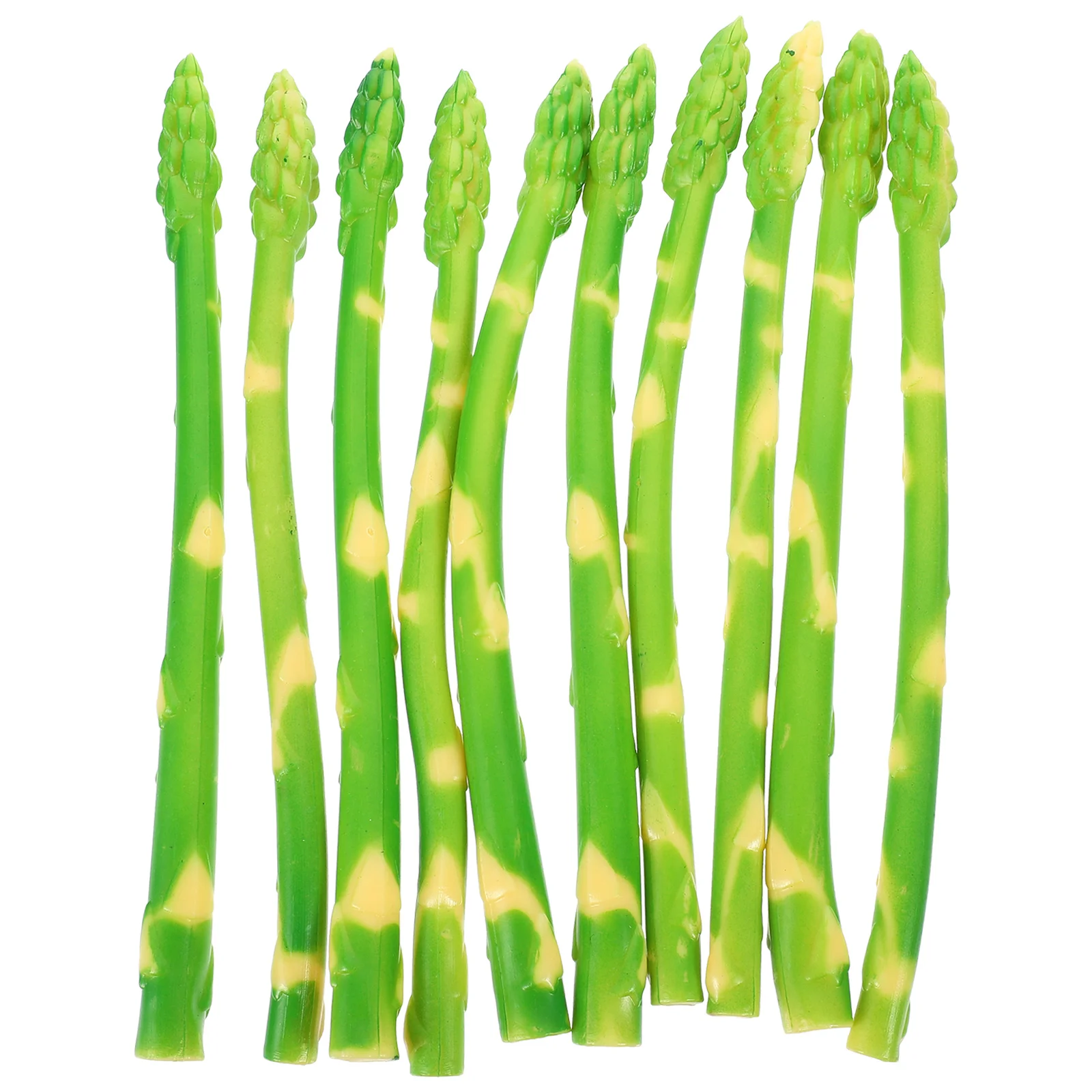Plastic Reusable Practical Fake Asparagus Artificial Asparagus Model Scene Layout Props for Photography Home Displaying
Plastic Reusable Practical Fake Asparagus Artificial Asparagus Model Scene Layout Props for Photography Home Displaying