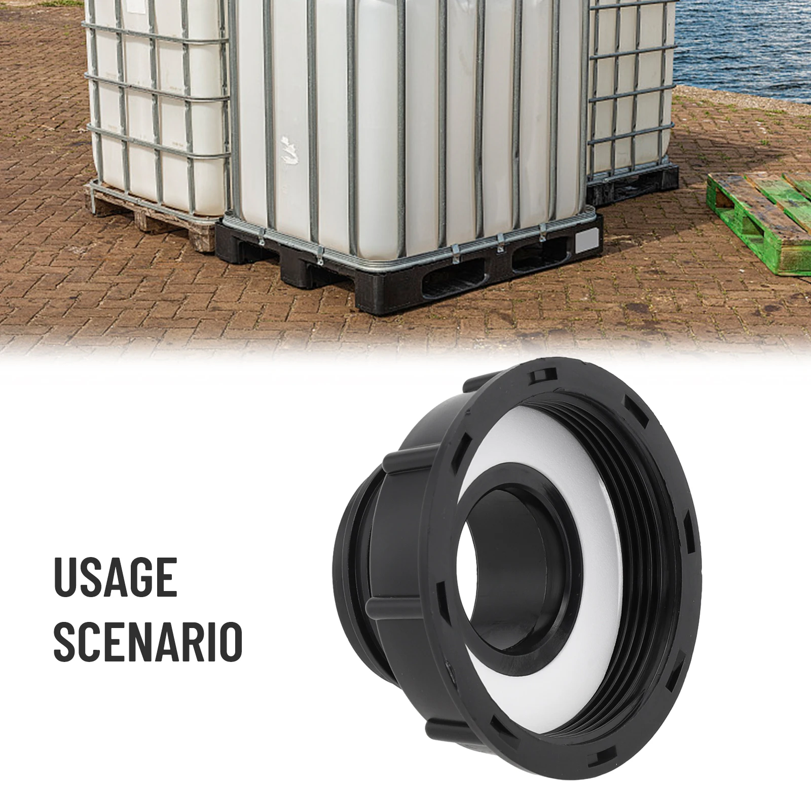 Portable High Quality Adapter Packing IBC Adapter Connector IBC Tank Connector Plastic S60x6(60mm) IBC Adapter
Portable High Quality Adapter Packing IBC Adapter Connector IBC Tank Connector Plastic S60x6(60mm) IBC Adapter