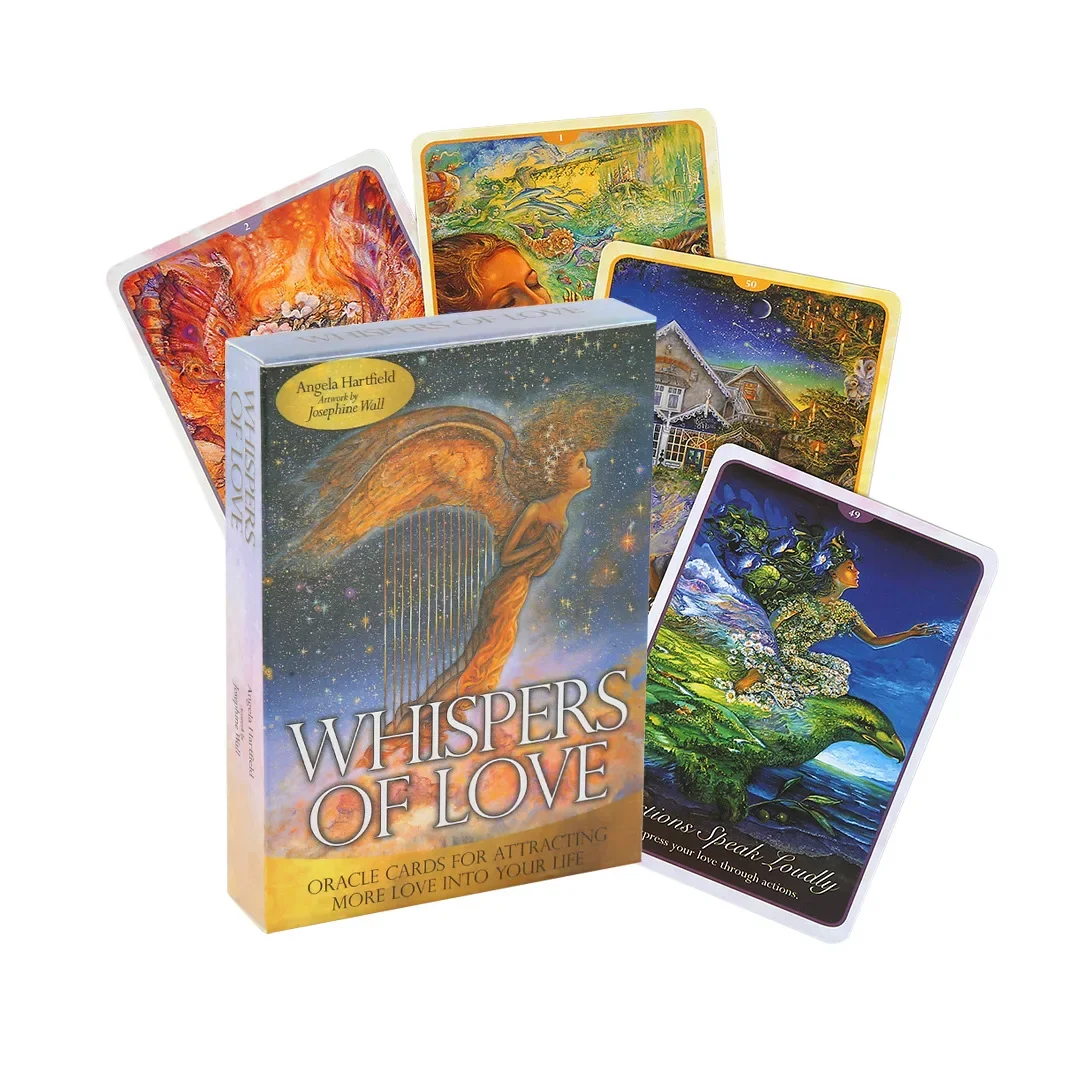 44Pcs Oracle Tarot whisper of love Oracle Cards Board Deck Games Palying Cards For Mysterious Divination Friend Party Game
44Pcs Oracle Tarot whisper of love Oracle Cards Board Deck Games Palying Cards For Mysterious Divination Friend Party Game