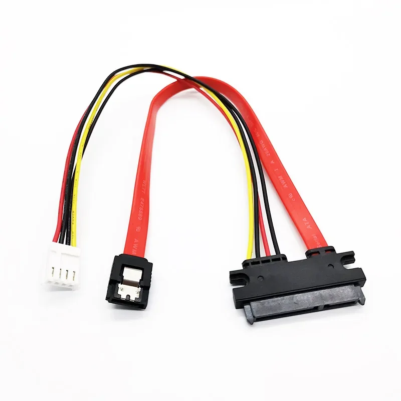Жесткий диск SATA 7 + 15P 22pin на SH 2,0 4Pin, высокоскоростной, с кабелем питания
Жесткий диск SATA 7 + 15P 22pin на SH 2,0 4Pin, высокоскоростной, с кабелем питания