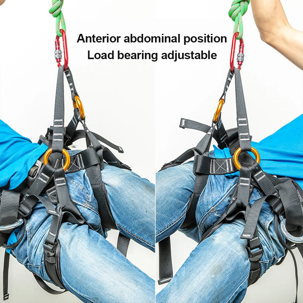 Climbing Harness Body Safety Belt Fall Protection Equipment Protector Gear Protective Accessory for Work Climbing Sport Use
Climbing Harness Body Safety Belt Fall Protection Equipment Protector Gear Protective Accessory for Work Climbing Sport Use
