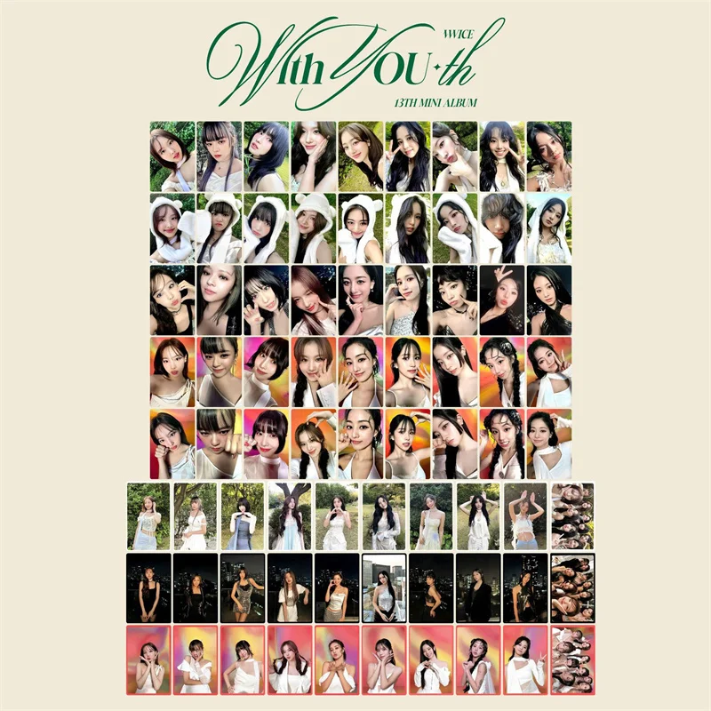 

KPOP 9pcs/set Twice Mini 13 Album With YOU-th Album LOMO Card DAHYUN MOMO NAYEON SANA MINA AEYOUNG Gift Postcard Photo Card