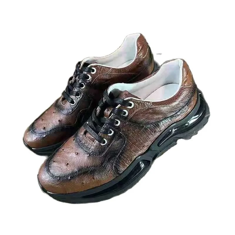 Новое поступление 2023, модная мужская повседневная обувь из страусиной кожи, Мужская натуральная кожа PDD42
Новое поступление 2023, модная мужская повседневная обувь из страусиной кожи, Мужская натуральная кожа PDD42