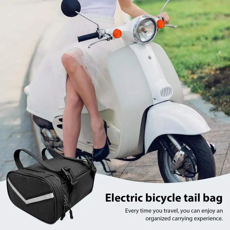 

Сумка для заднего сиденья велосипеда, многофункциональная сумка для багажника мотоцикла, седло на заднее сиденье, вместительный органайзер, Аксессуары для мотоцикла