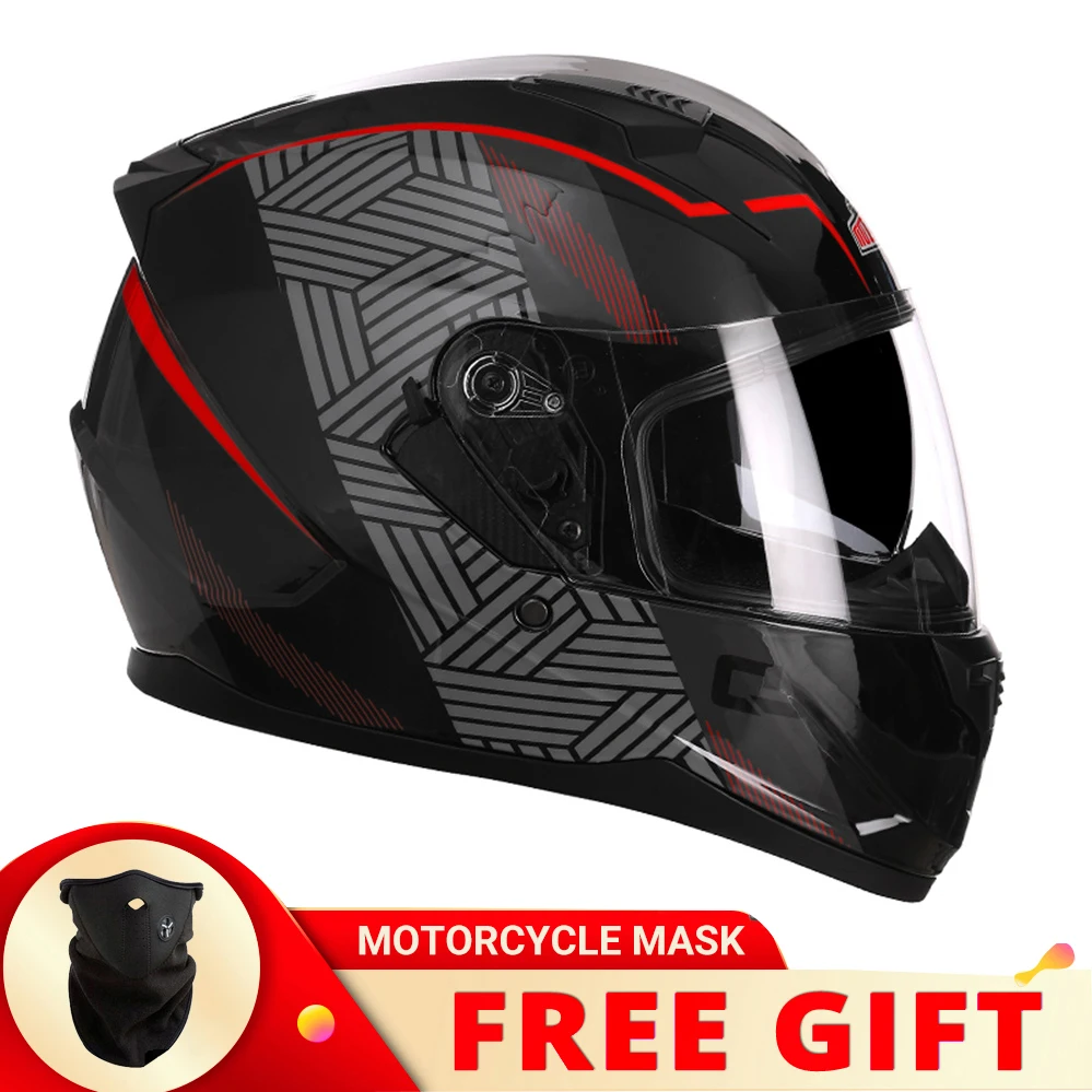 Off Road Motorcycle Double Visors Helmet Full Face Racing Helmets Men Women Motorbike Casco Moto Motocross capacete DOT Approved
Off Road Motorcycle Double Visors Helmet Full Face Racing Helmets Men Women Motorbike Casco Moto Motocross capacete DOT Approved