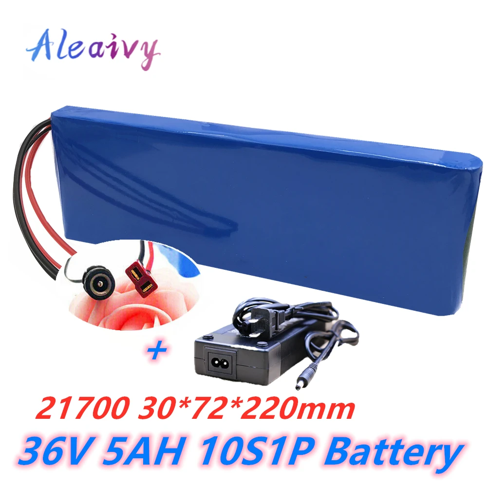 2023 New 36V Battery 10S1P 5Ah 21700 Lithium Ion Battery Pack Ebike Electric Car Bicycle Scooter 20A BMS 500W +42v 2A Charger
2023 New 36V Battery 10S1P 5Ah 21700 Lithium Ion Battery Pack Ebike Electric Car Bicycle Scooter 20A BMS 500W +42v 2A Charger