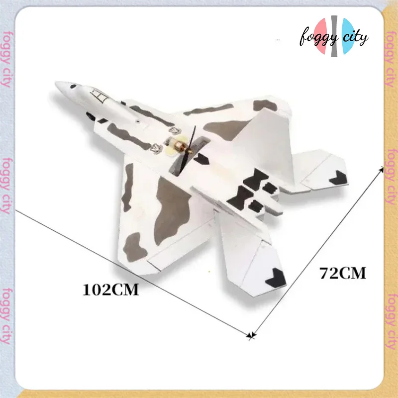 

F22 Raptor 64mm Channel Waist Push Dual Power Remote Control Aircraft Epo Aircraft Fighter Fixed Wing Aircraft Toy Gift