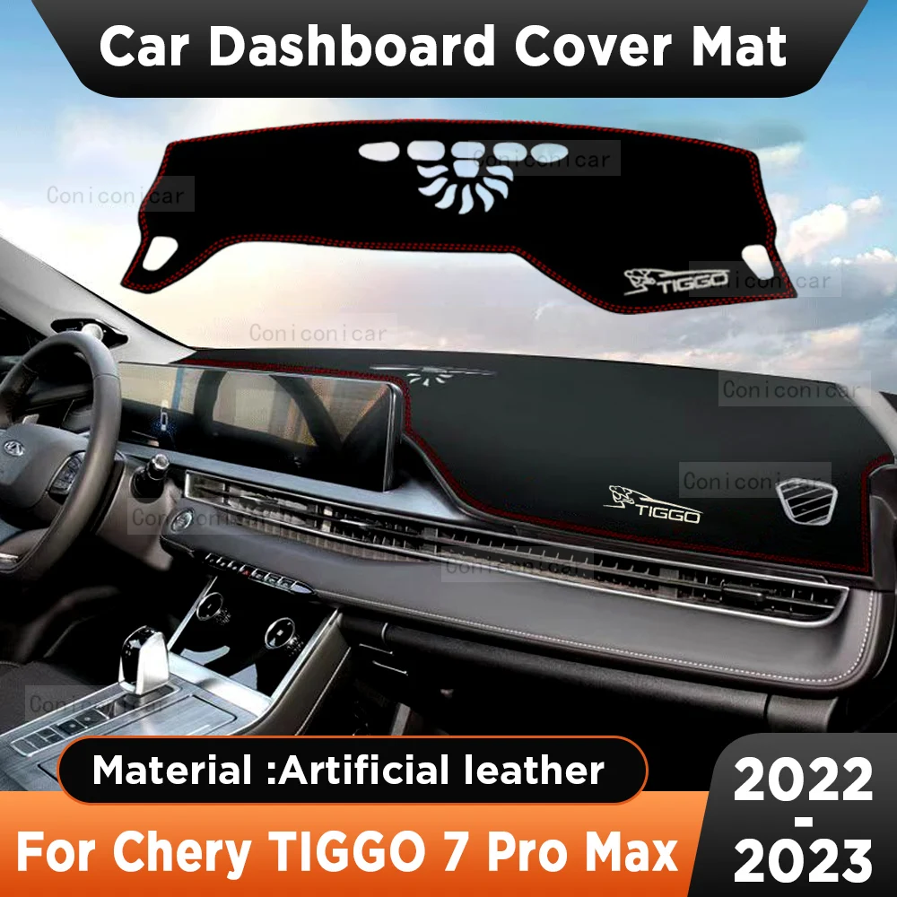 Car Dashboard Sun Shade Cover Instrument Desk Non-slip Artificial Leather Pad Mat For Chery Tiggo 7 PRO Max 2023 Accessories
Car Dashboard Sun Shade Cover Instrument Desk Non-slip Artificial Leather Pad Mat For Chery Tiggo 7 PRO Max 2023 Accessories