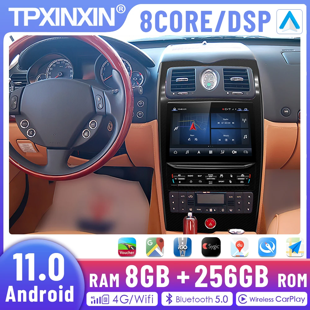 2 DinAndroid 11.0 8+256G For Maserati Quattroporte 2004-2012 Car Multimedia Player Stereo GPS Navigation Radio Head Unit Carplay
2 DinAndroid 11.0 8+256G For Maserati Quattroporte 2004-2012 Car Multimedia Player Stereo GPS Navigation Radio Head Unit Carplay