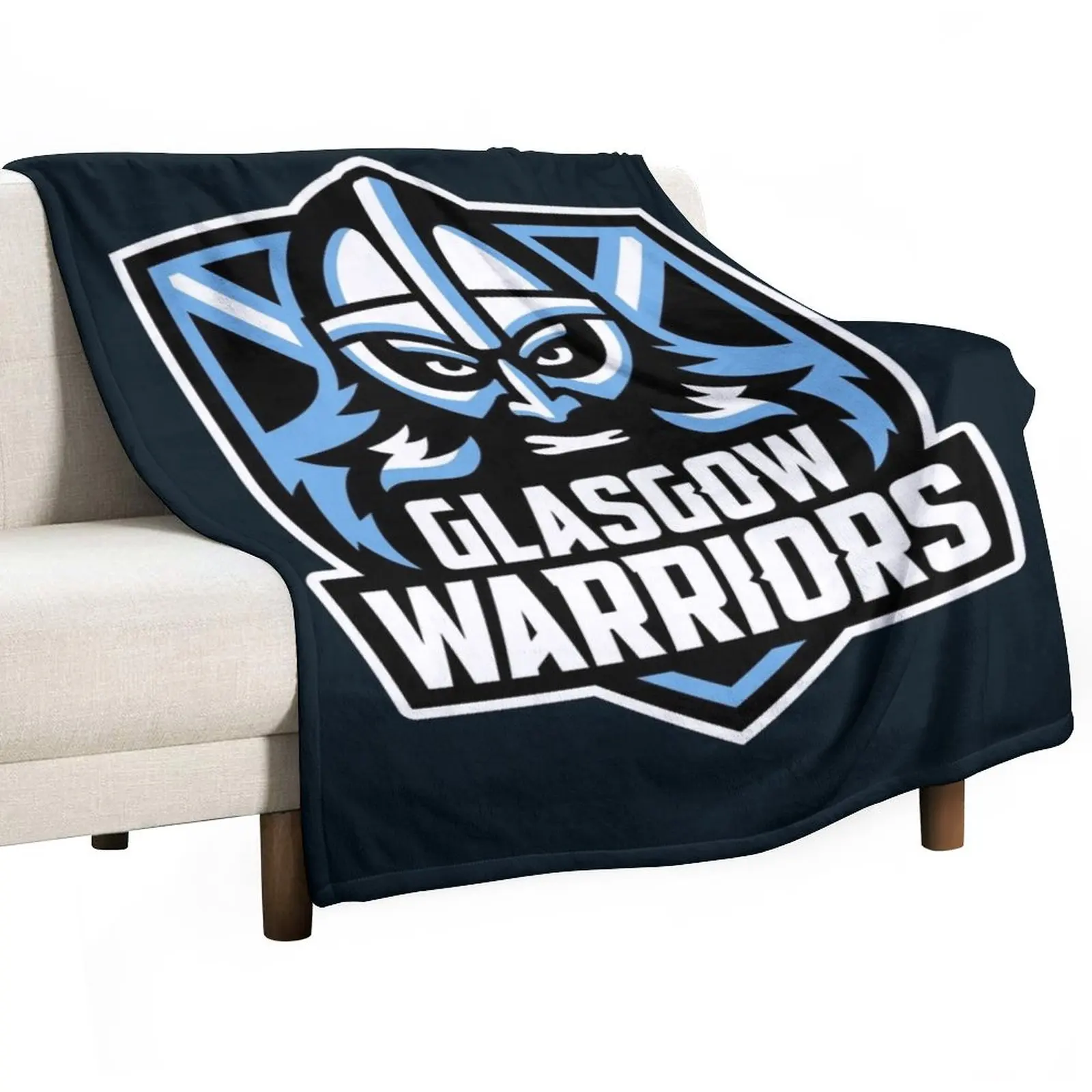 

Glasgow Warriors Throw Blanket decorative Sofa Sofas Fluffys Large Blankets