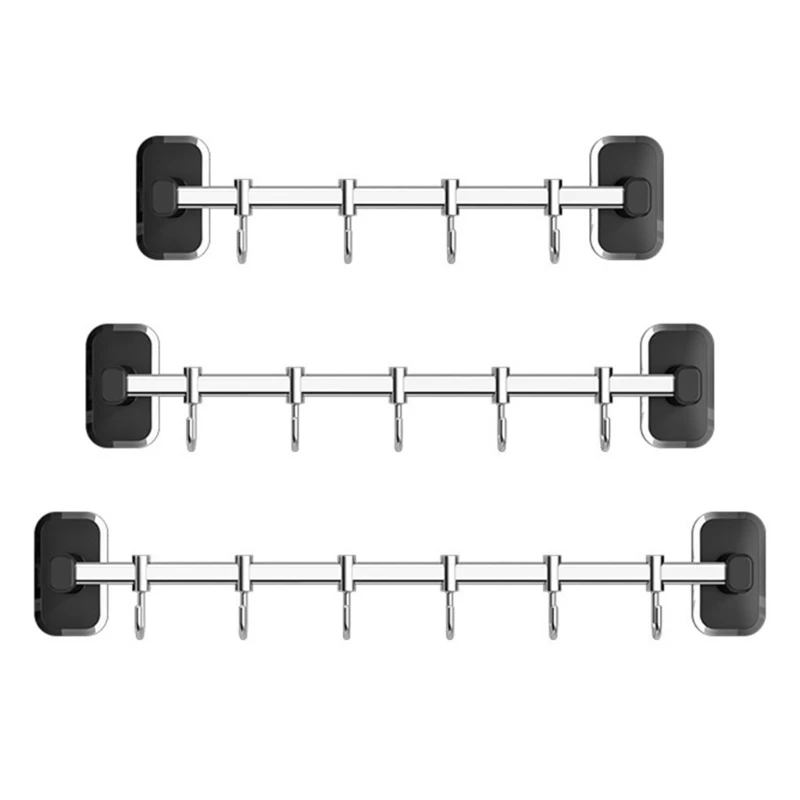 No Drill Kitchen Hook Rack Versatile Organizers Space-saving Wall-mounted Kitchen Storage for Utensils & Tools Durable
No Drill Kitchen Hook Rack Versatile Organizers Space-saving Wall-mounted Kitchen Storage for Utensils & Tools Durable