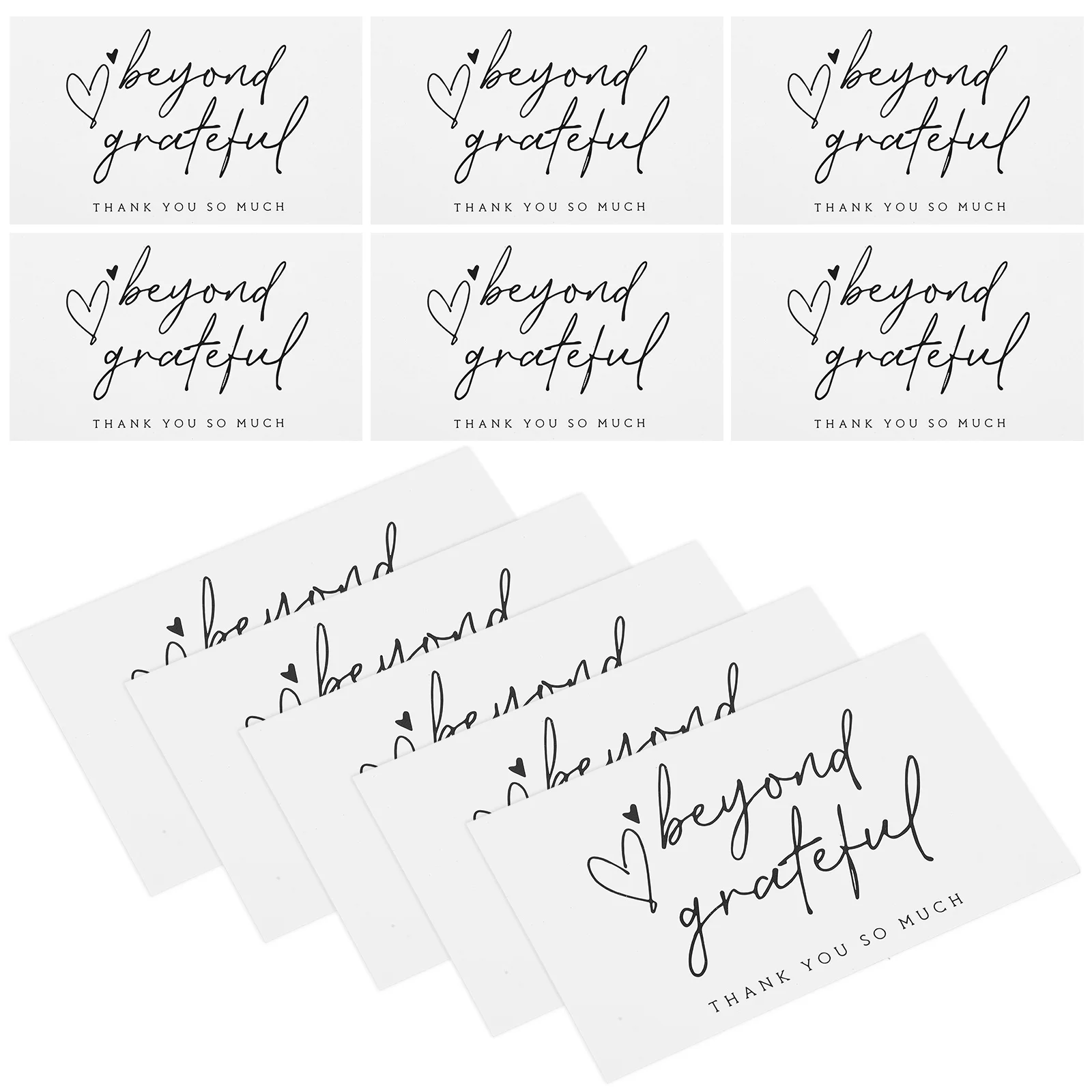 100 Pcs Thank You Card Gift Decor Cute Cards for Business Small Bulk Decorate Purchase
100 Pcs Thank You Card Gift Decor Cute Cards for Business Small Bulk Decorate Purchase